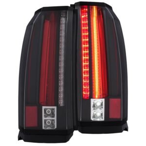 Chevy Tahoe/suburban 15-19 Led Tail Lights - Black - Image 2