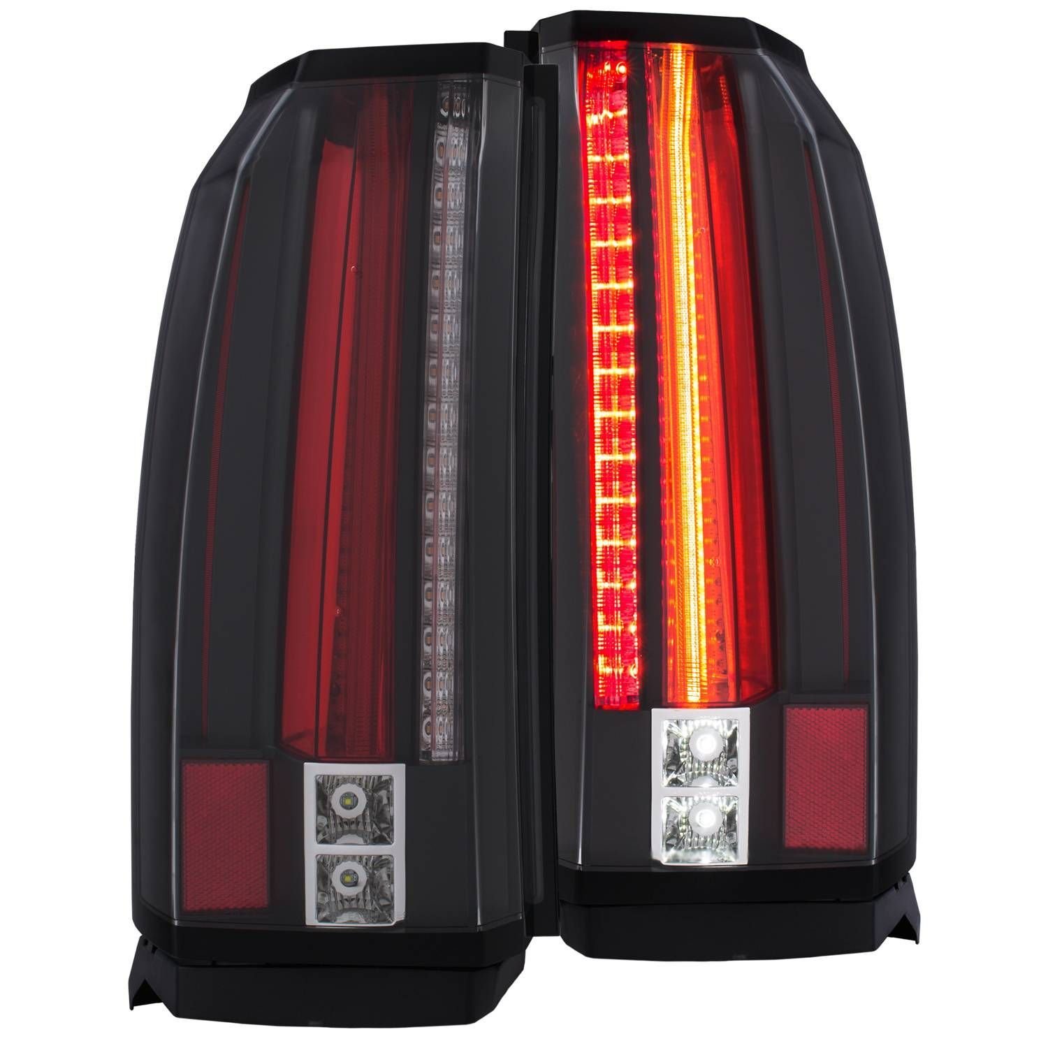 Chevy Tahoe/suburban 15-19 Led Tail Lights - Black - Image 2