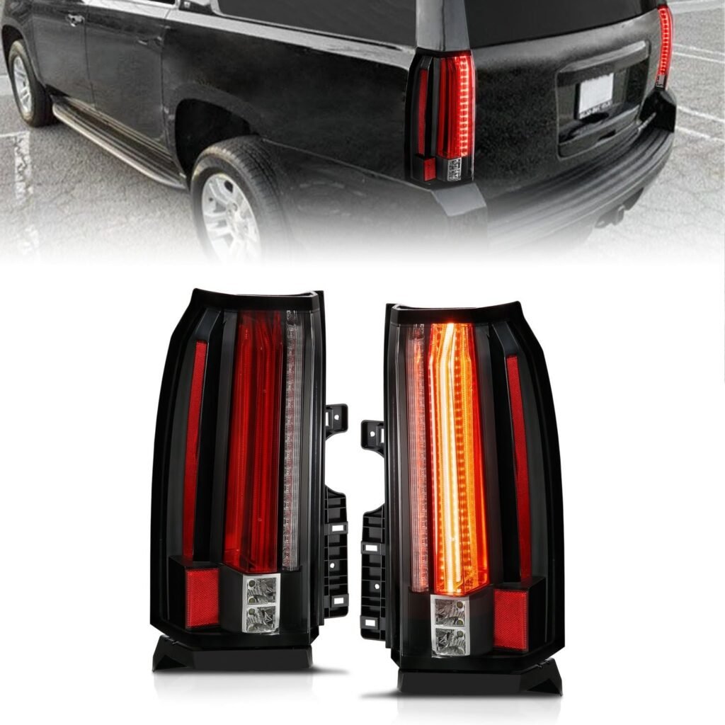 Chevy Tahoe/suburban 15-19 Led Tail Lights - Black