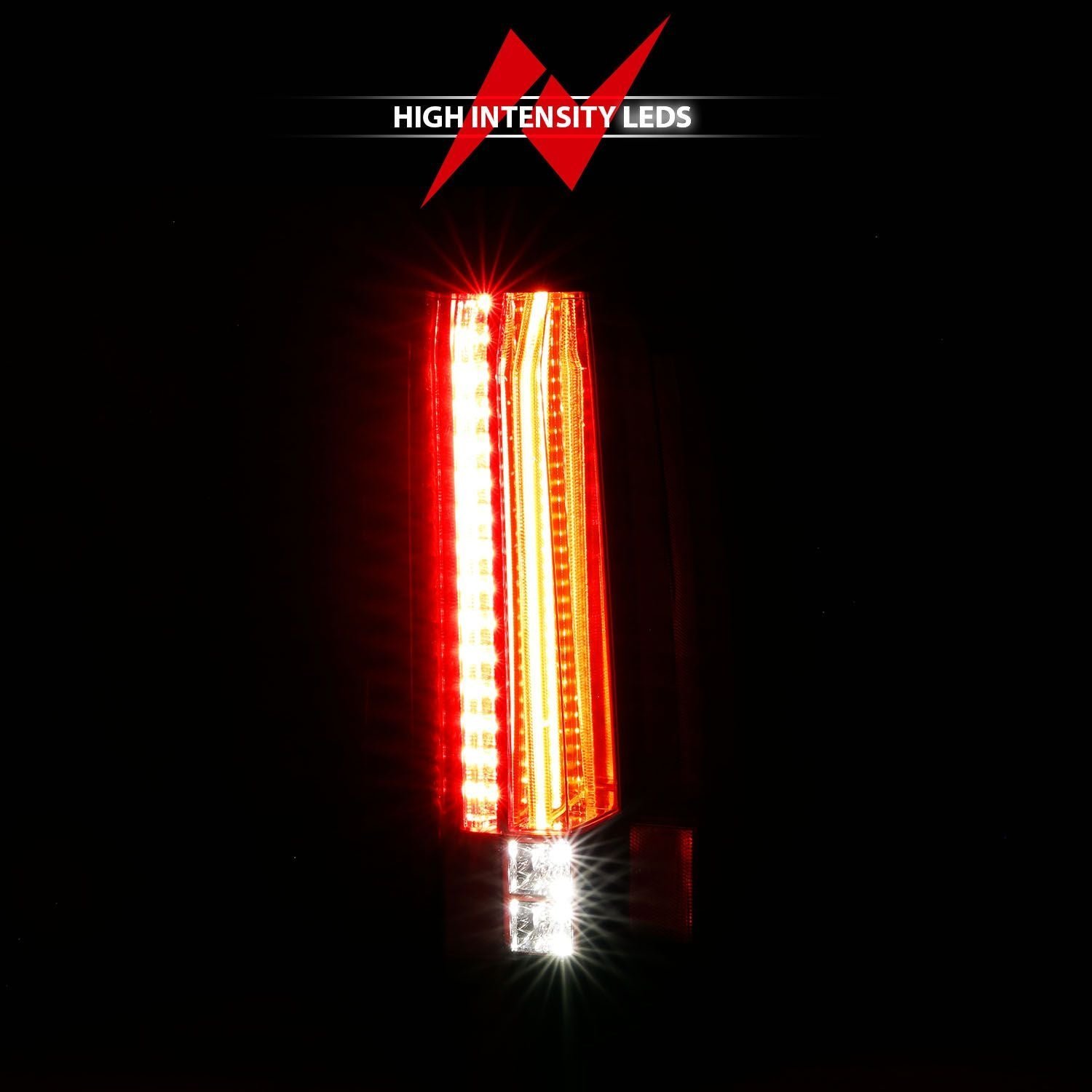 Chevy Tahoe/suburban 15-19 Led Tail Lights - Black - Image 7