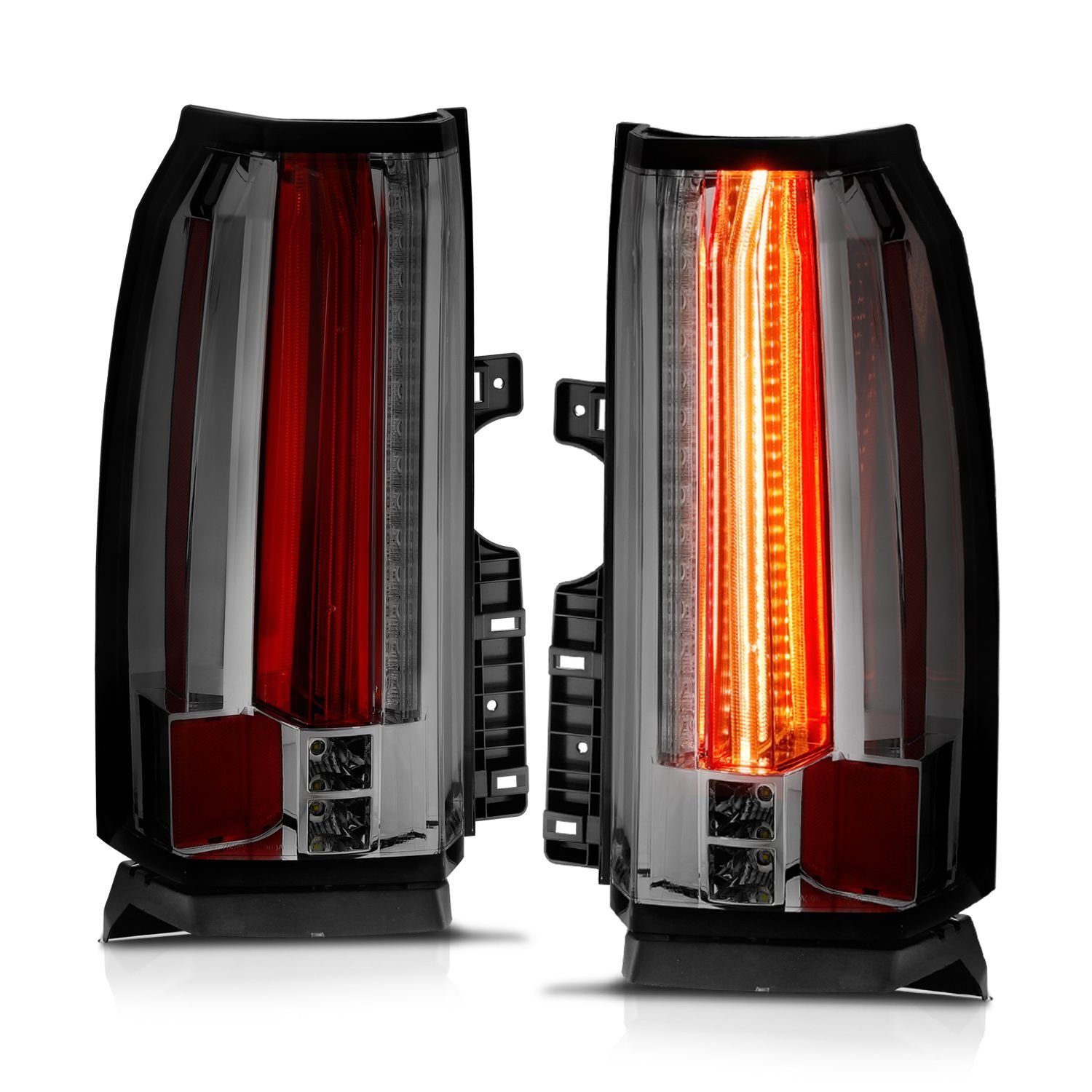 Chevy Tahoe/suburban 15-19 Led Tail Lights - Smoke - Image 8