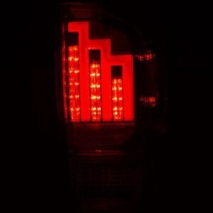 Toyota Tacoma 16-22 Led Tail Light Chrome Housing Clear Lens - Image 2