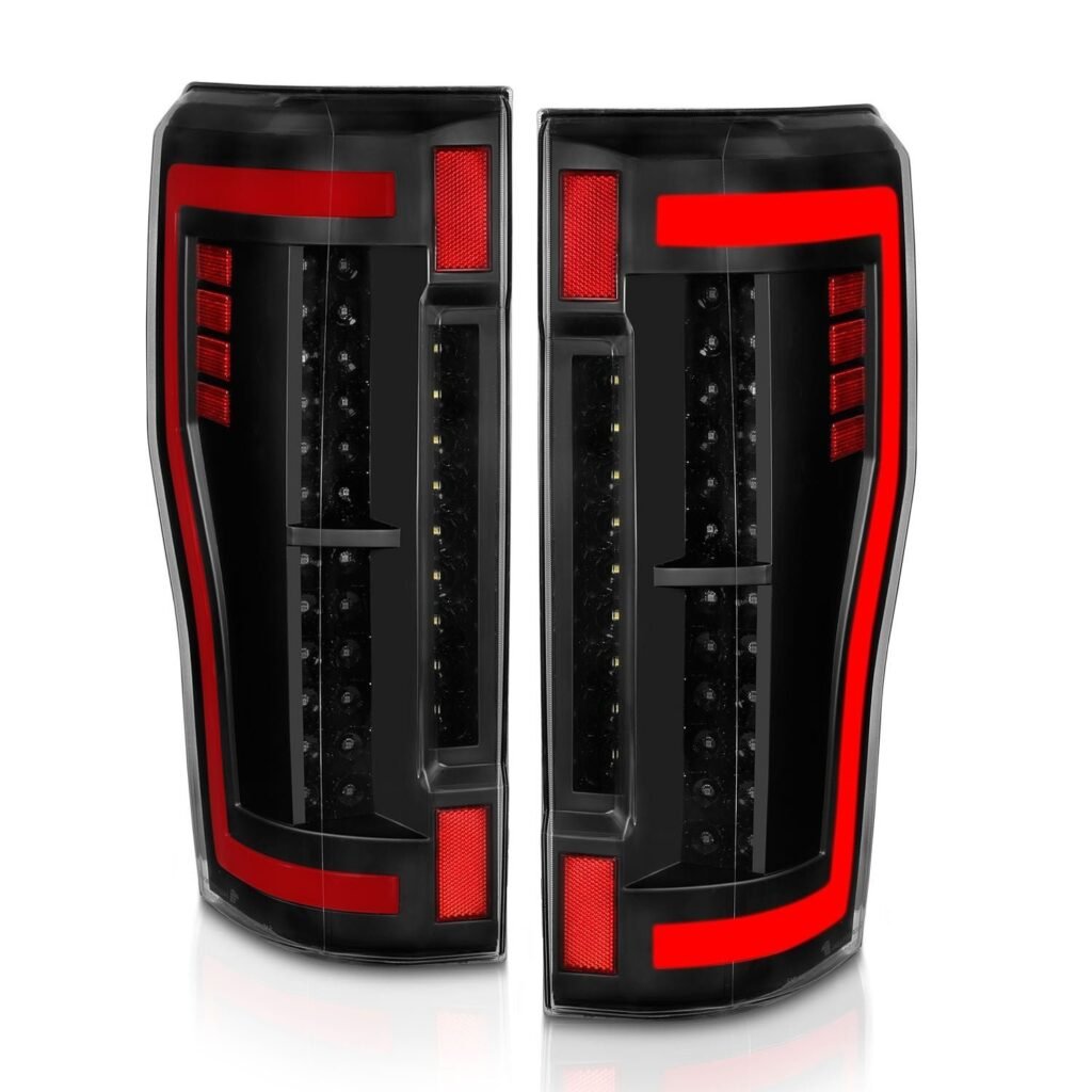 Ford F-250/350/450/550 Superduty 17-19 Led Tail Lights Black