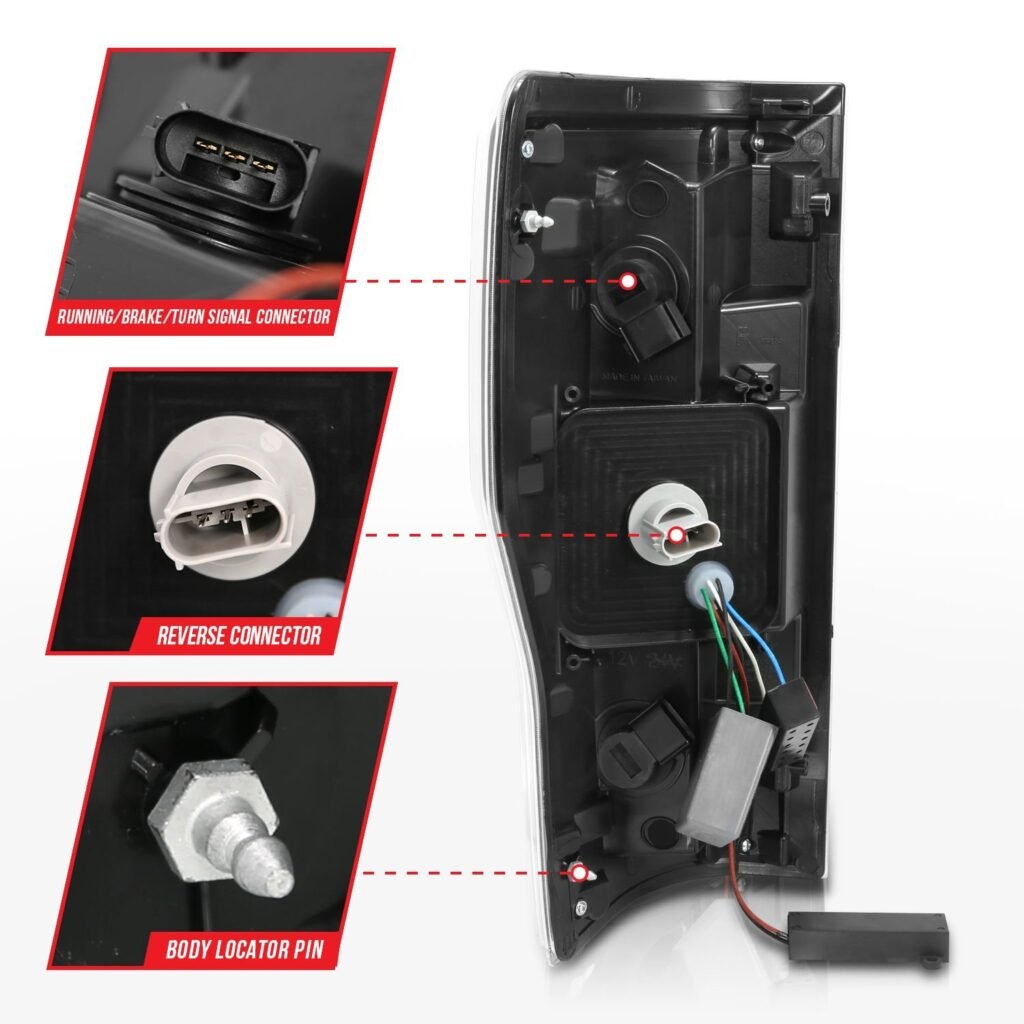 Ford F-250/350/450/550 Superduty 17-19 Led Tail Lights Smoke