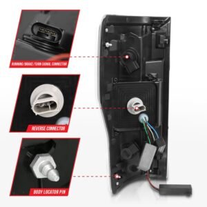 Ford F-250/350/450/550 Superduty 17-19 Led Tail Lights Smoke - Image 5