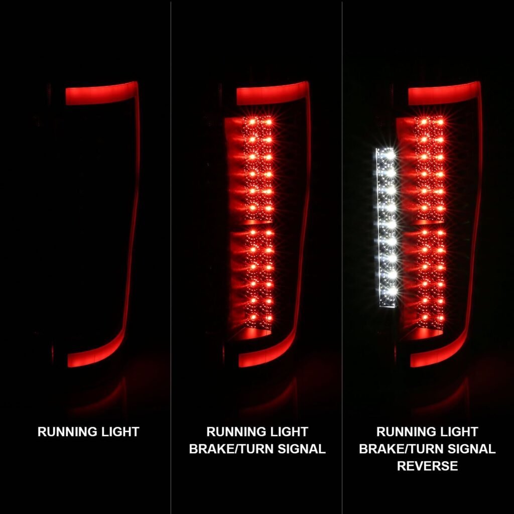 Ford F-250/350/450/550 Superduty 17-19 Led Tail Lights Smoke