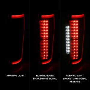 Ford F-250/350/450/550 Superduty 17-19 Led Tail Lights Smoke - Image 6