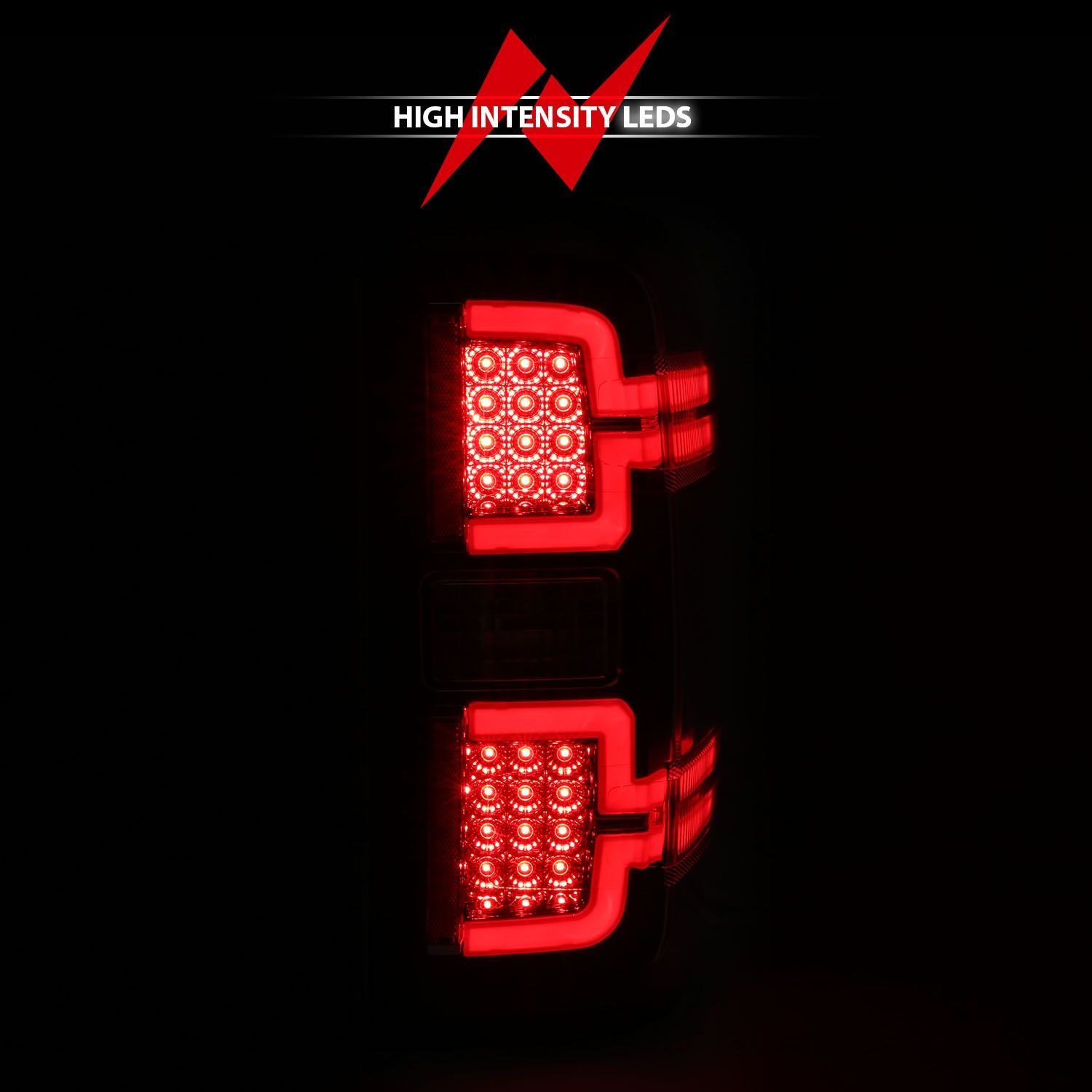 Chevy Silverado 14-18 1500 / 15-19 2500hd/3500hd / GMC Sierra 15-19 2500hd / 3500hd Led Tail Lights - Smoke Lens - Image 6
