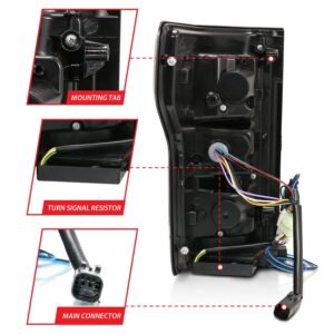 Ford F-150 18-20 Led Taillight Black (Red Light Bar) (W/ Sequential) - Image 5