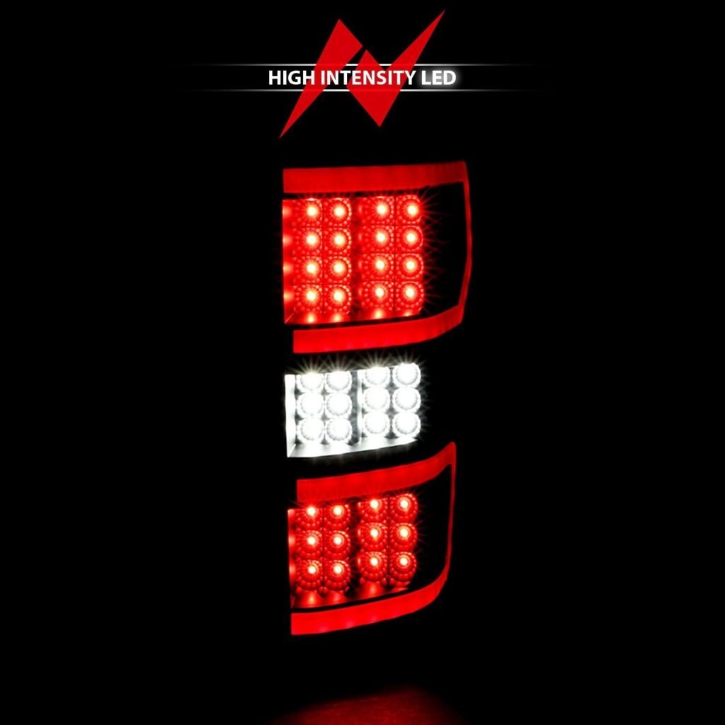 Ford F-150 18-20 Led Taillight Black (Red Light Bar) (W/ Sequential)