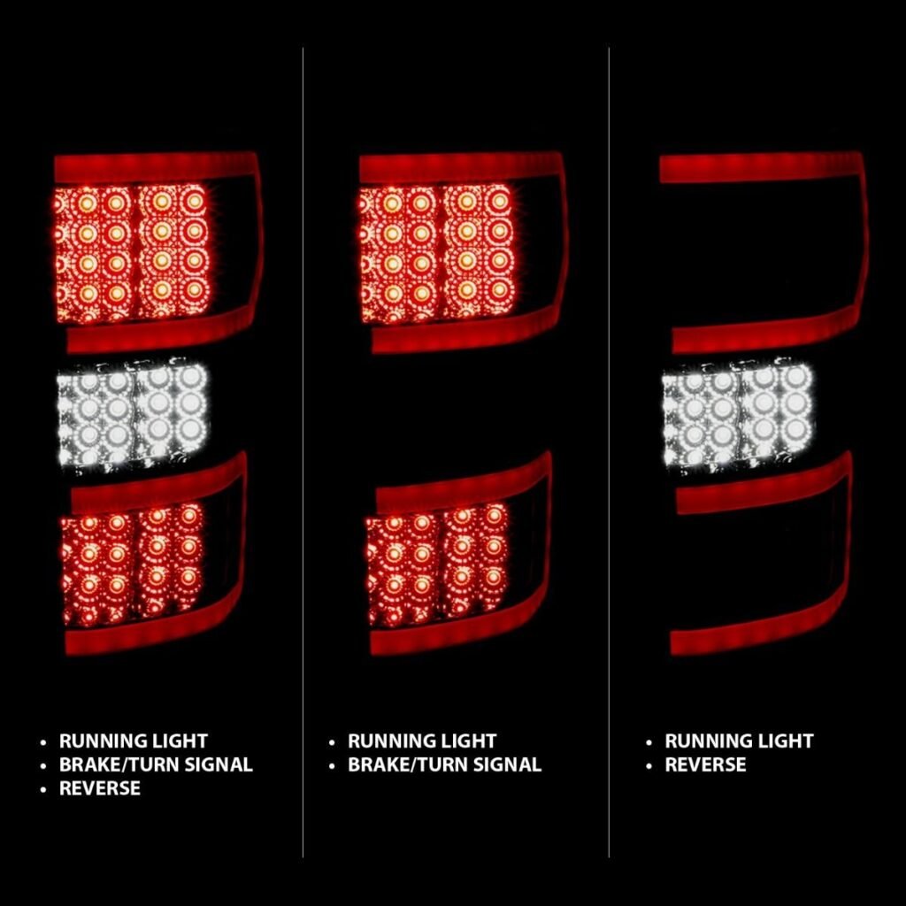 Ford F-150 18-20 Led Taillight Smoke (Red Light Bar) (W/ Sequential)