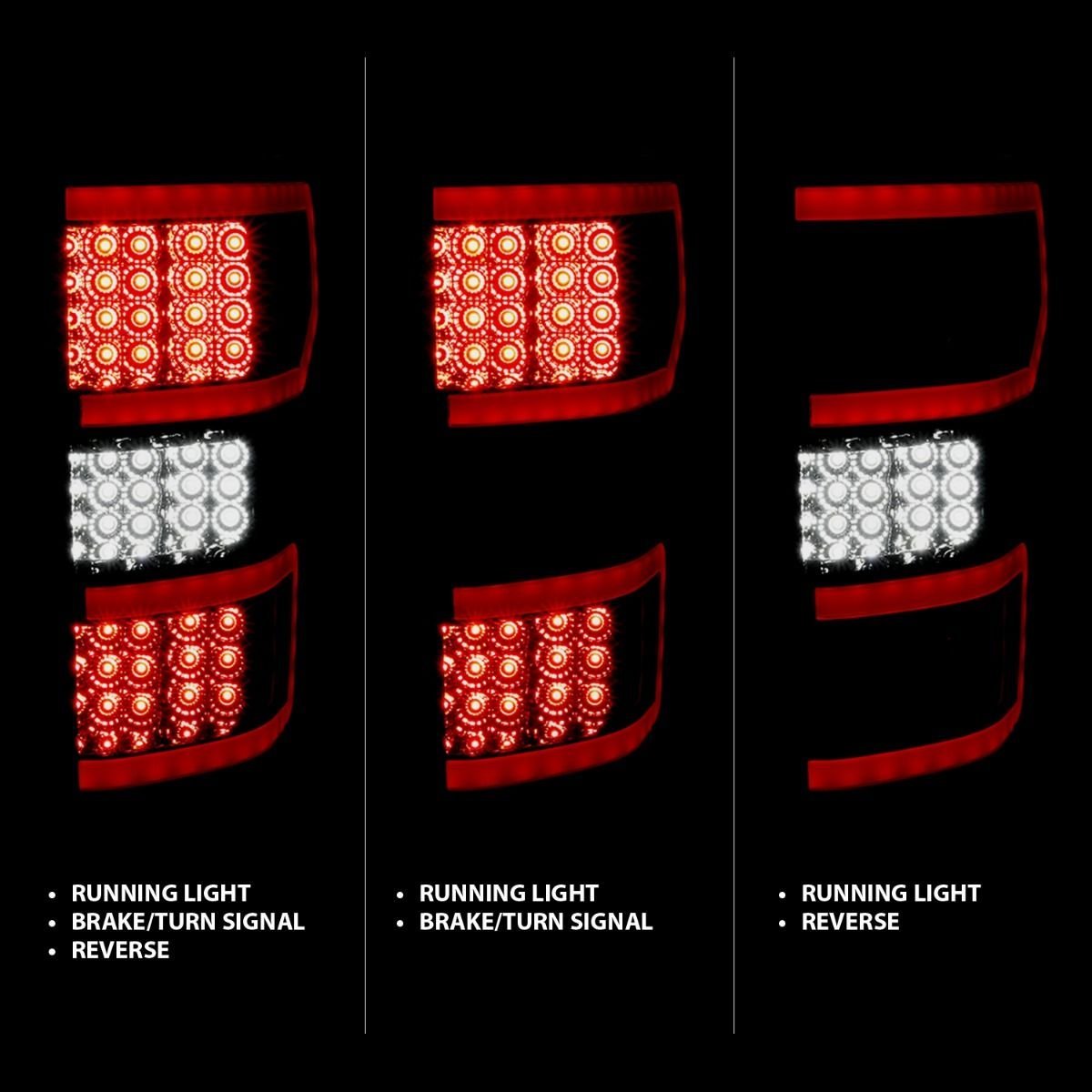 Ford F-150 18-20 Led Taillight Smoke (Red Light Bar) (W/ Sequential) - Image 2