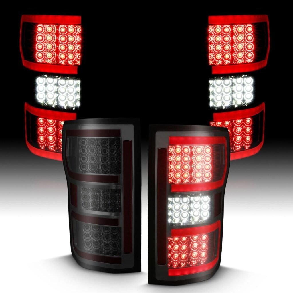 Ford F-150 18-20 Led Taillight Smoke (Red Light Bar) (W/ Sequential)