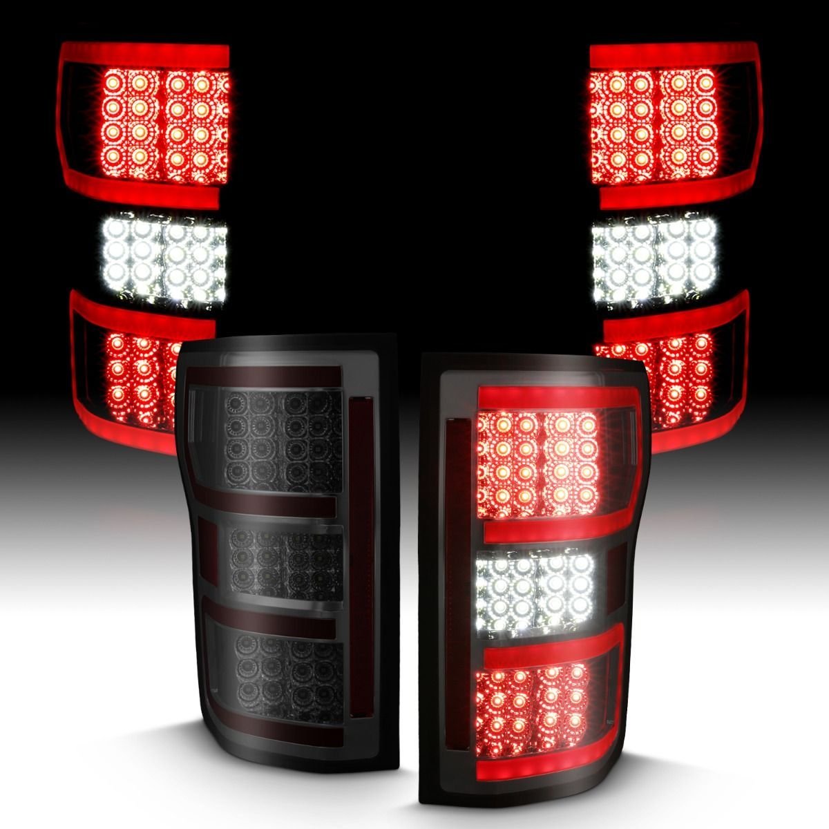Ford F-150 18-20 Led Taillight Smoke (Red Light Bar) (W/ Sequential) - Image 7
