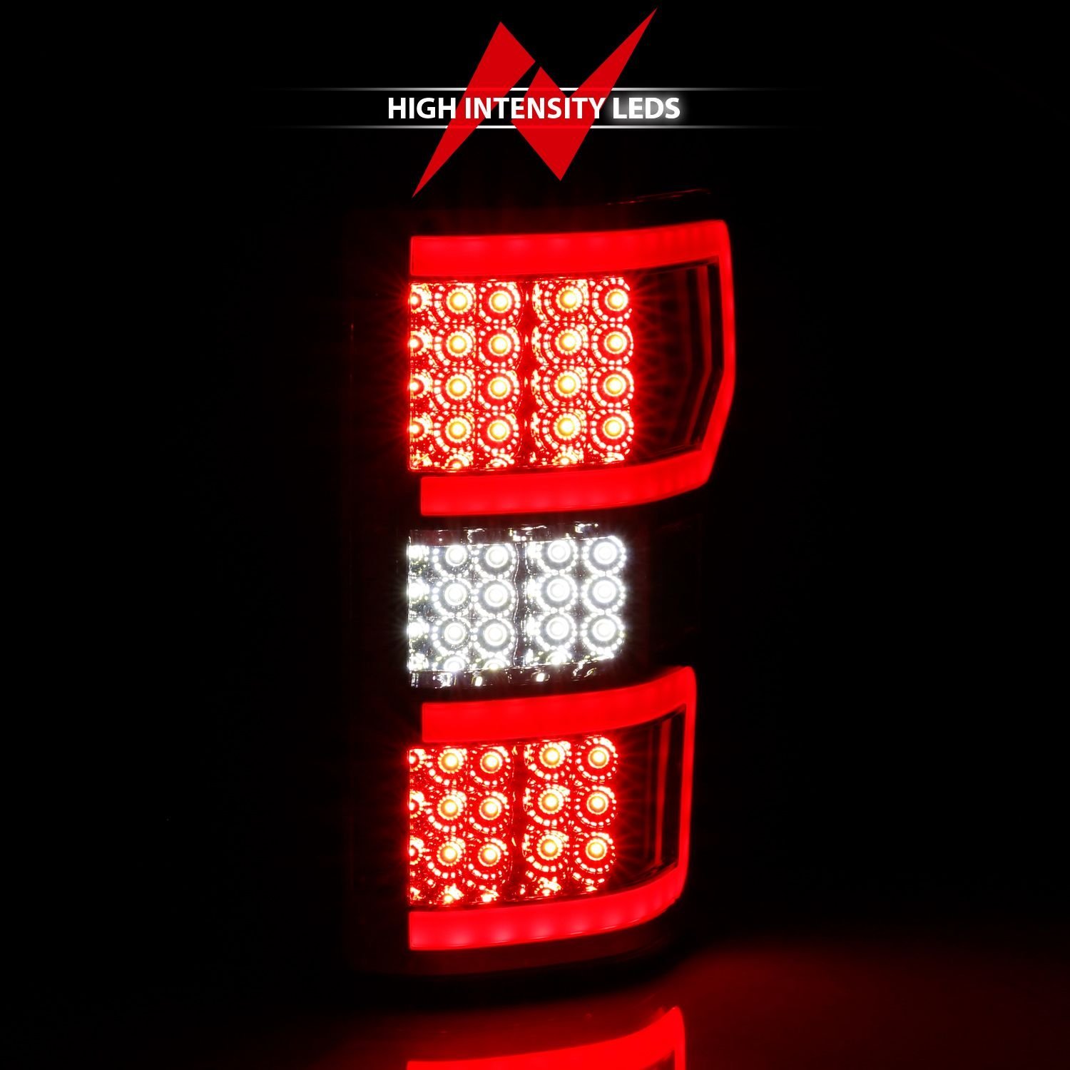 Ford F-150 18-20 Led Taillight Chrome (Red Light Bar) (W/ Sequential) - Image 6