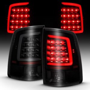 Dodge Ram 1500 09-18 / 2500 3500 10-18 Led Tail Lights Black Smoke - Image 6