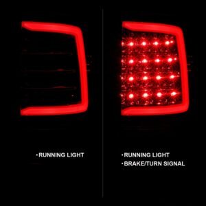 Dodge Ram 1500 09-18 / 2500 3500 10-18 Led Tail Lights Chrome Clear - Image 7
