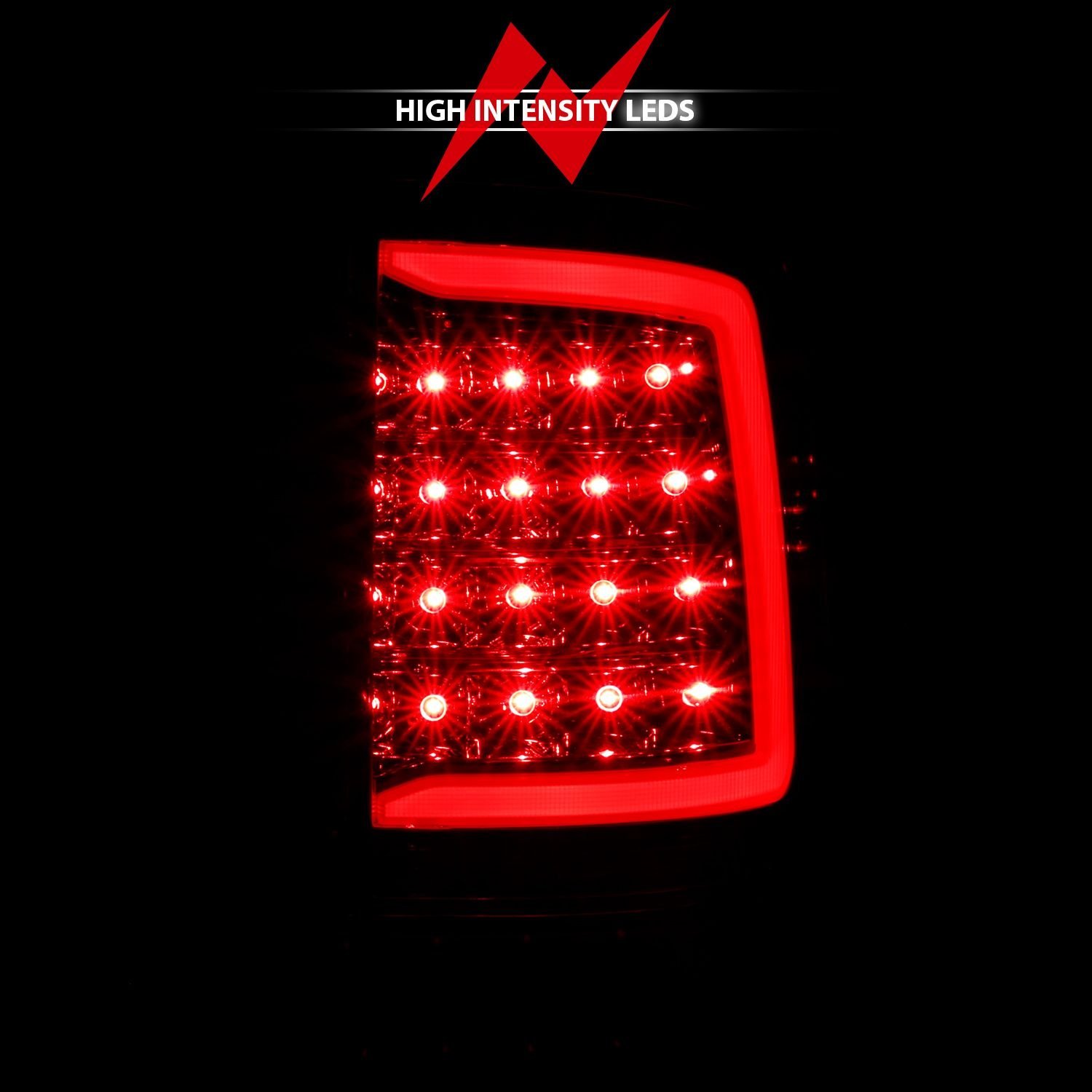 Dodge Ram 1500 09-18 / 2500 3500 10-18 Led Tail Lights Chrome Clear - Image 8