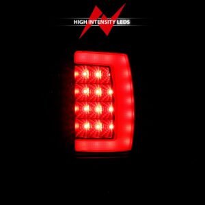 DODGE RAM 1500 94-01 2500/3500 94-02 LED TAILLIGHTS PLANK STYLE BLACK W/CLEAR LENS - Image 6