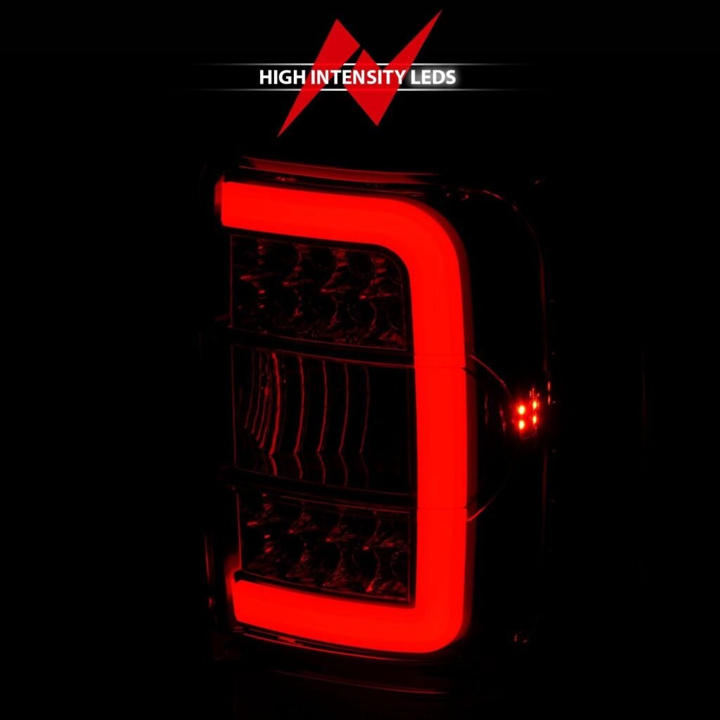 Ford Ranger 01-11 Tail Lights Red Clear Chrome