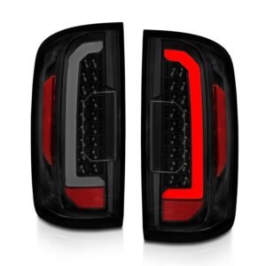 Gmc Canyon 15-21 Full Led Tail Lights Black Housing Smoke Lens - Image 6