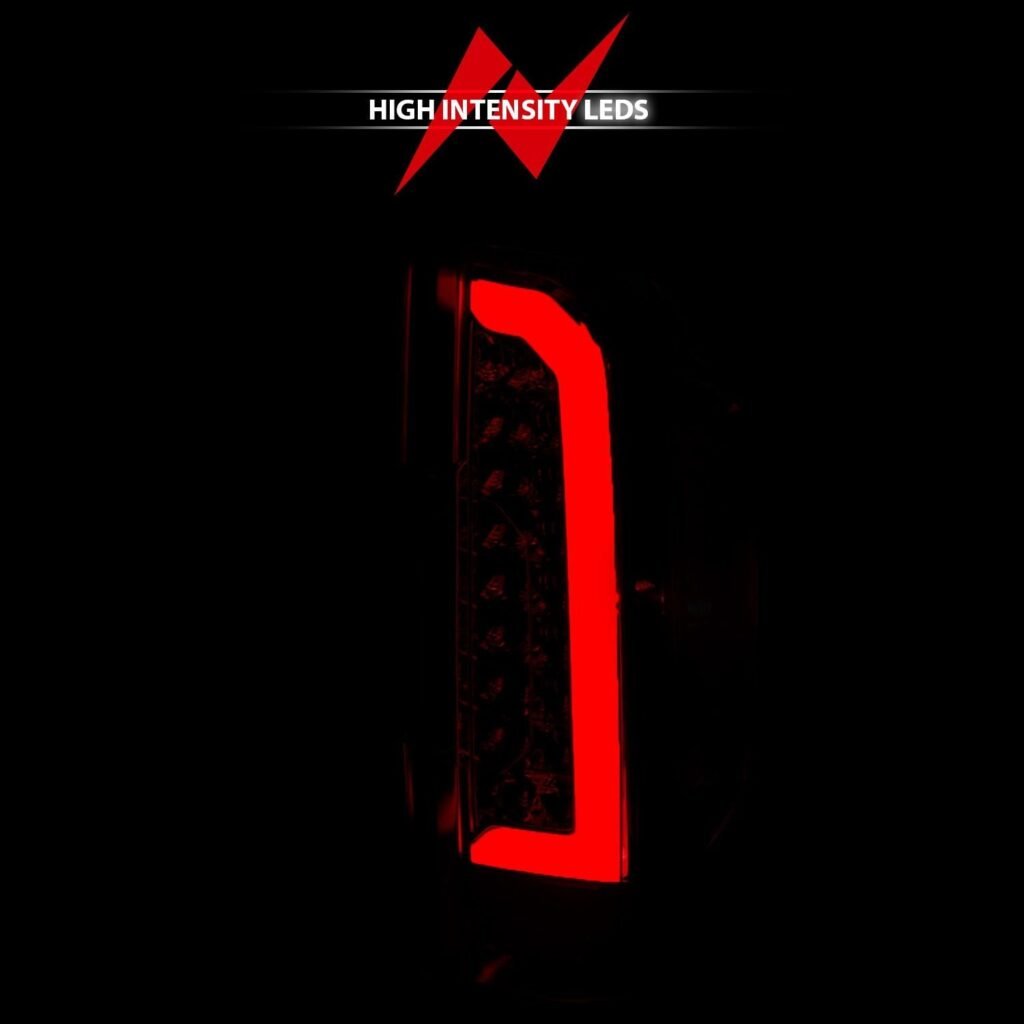 Chevy Colorado 15-21 Full Led Tail Lights Chrome Clear Lens