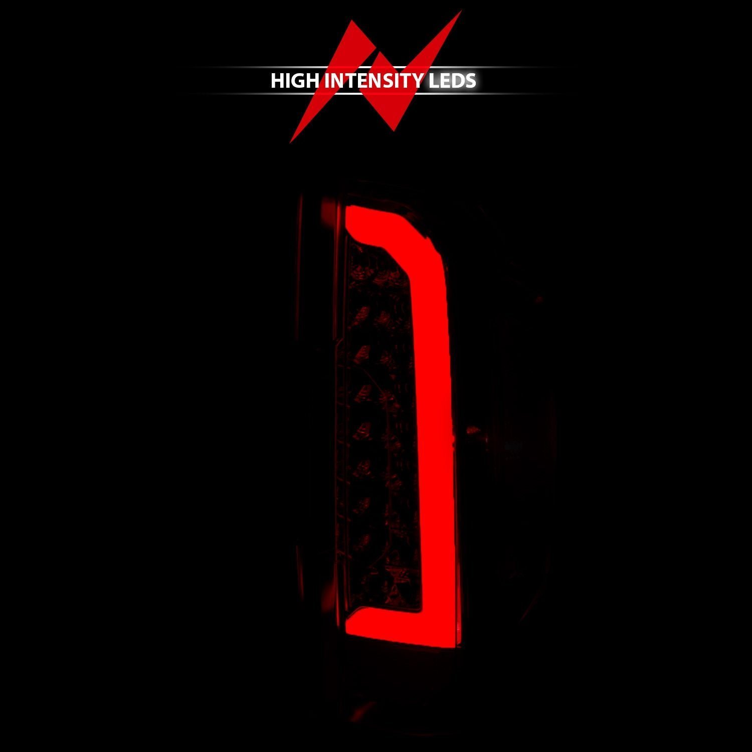Chevy Colorado 15-21 Full Led Tail Lights Chrome Clear Lens - Image 6