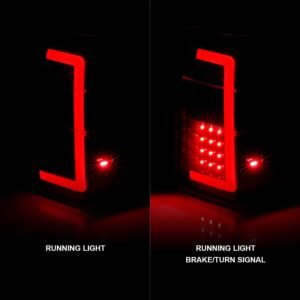Ford Expedition 07-17 Led Tail Lights Black Housing Clear Lens - Image 4