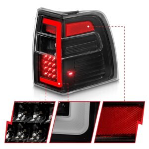 Ford Expedition 07-17 Led Tail Lights Black Housing Clear Lens - Image 5