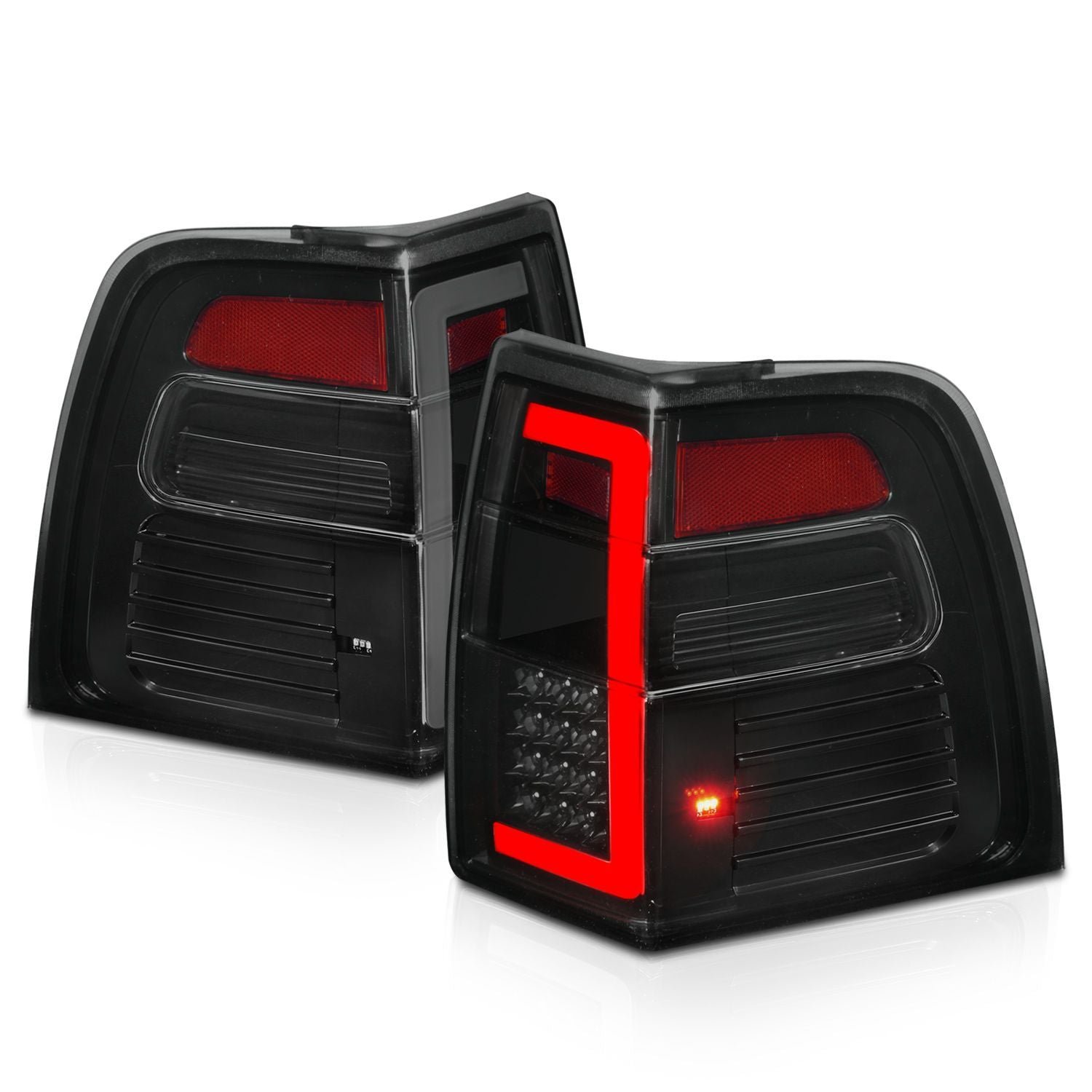Ford Expedition 07-17 Led Tail Lights Black Housing Smoke Lens - Image 7