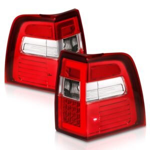 Ford Expedition 07-17 Led Tail Lights Red/clear Lens W/ C-light Bar - Image 7