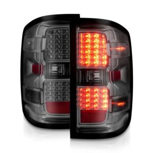 Chevy Silverado 14-18 1500 / 15-19 2500hd/3500hd / GMC Sierra 15-19 2500hd/3500hd Led Tail Lights - Chrome Smoke - Image 5