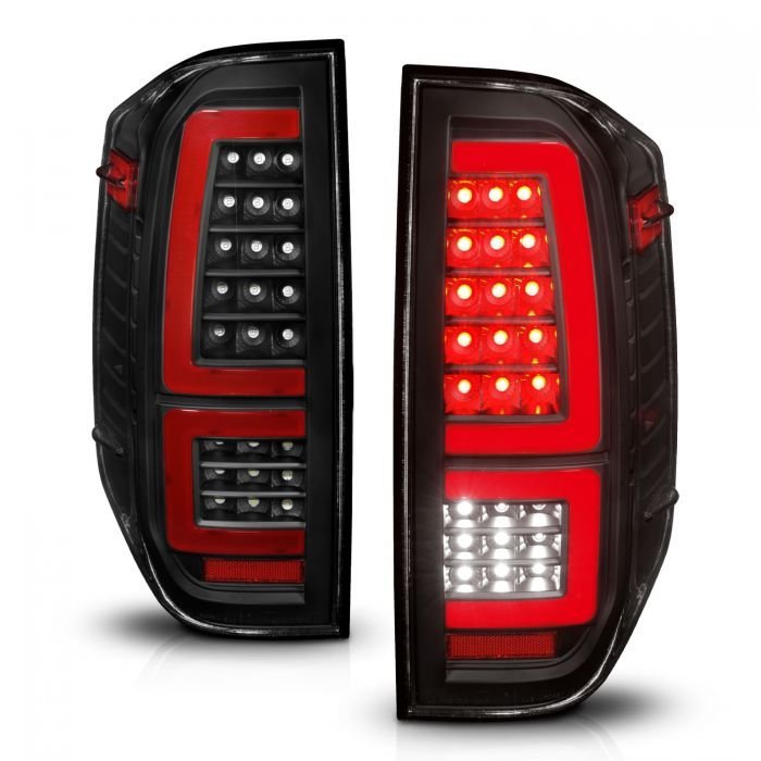 Toyota Tundra 14-21 Full Led Tail Lights Black Housing