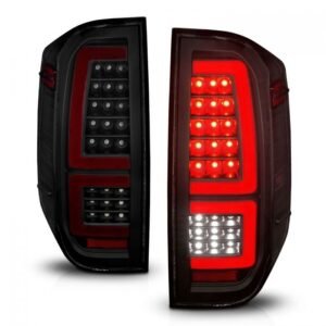 Toyota Tundra 14-21 Full Led Tail Lights Black Housing Smoke Lens - Image 7