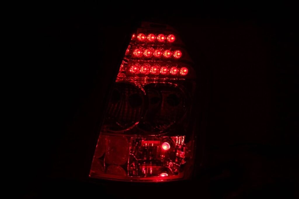 Chrysler 300C 05-07 Led Tail Lights Chrome