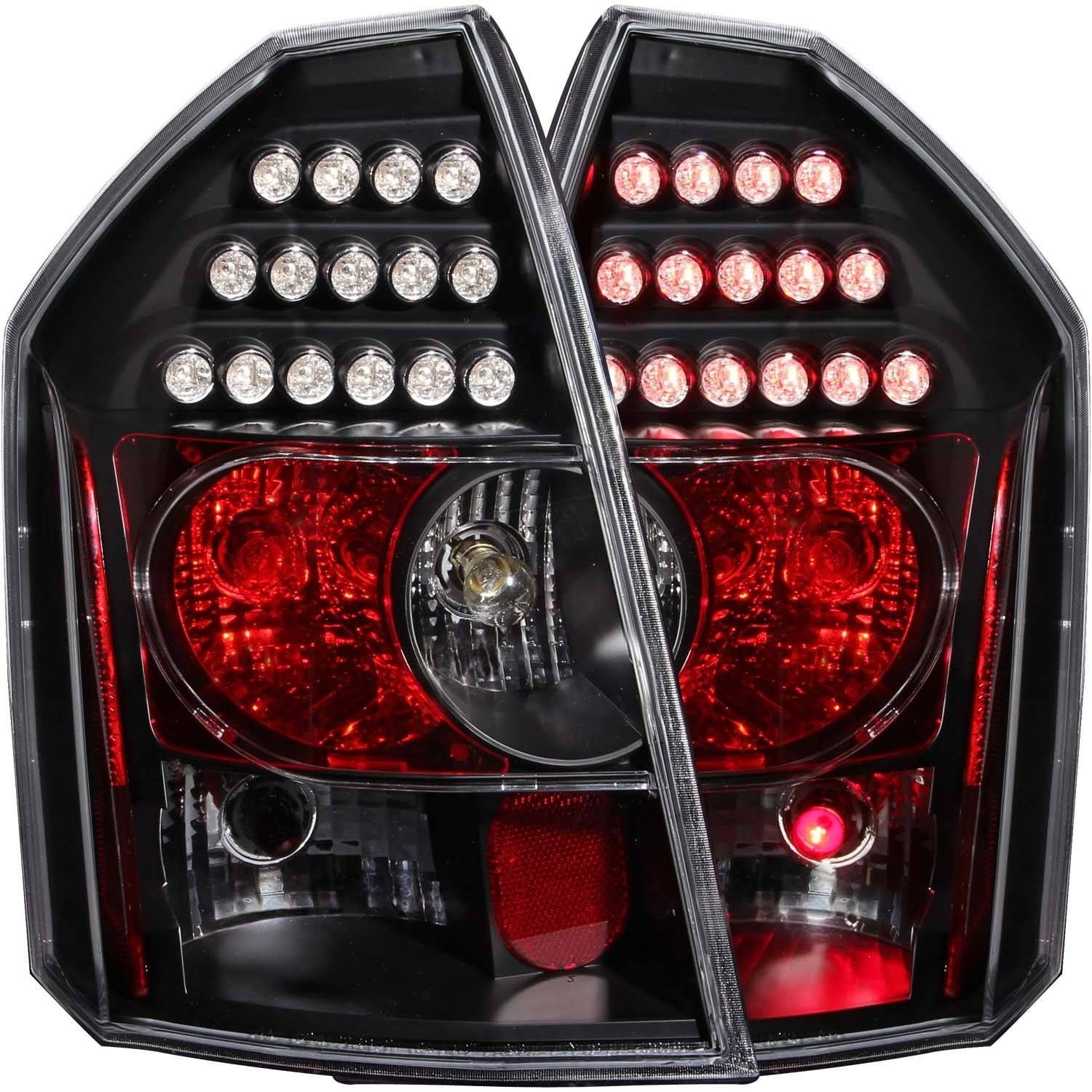 Chrysler 300C 05-07 Led Tail Lights Black - Image 1
