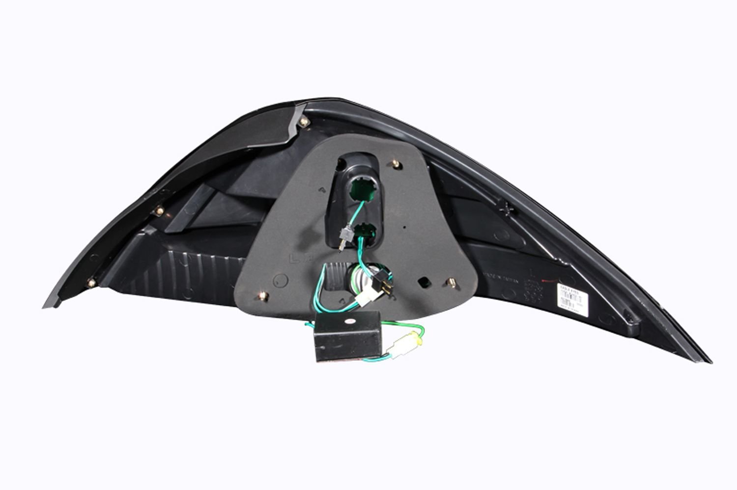 Honda Accord 03-05 2DR Led Tail Lights, Black - Image 2