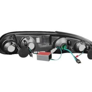 CHEVROLET CAMARO 93-02 LED TAIL LIGHTS BLACK - Image 2