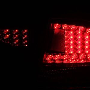 Honda Civic 06-11 4dr Led Tail Lights Black 2pc - Image 3