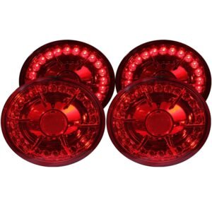 Chevy Corvette 05-13 / Corvette Z06 06-13 Led Tail Lights Red - Image 1
