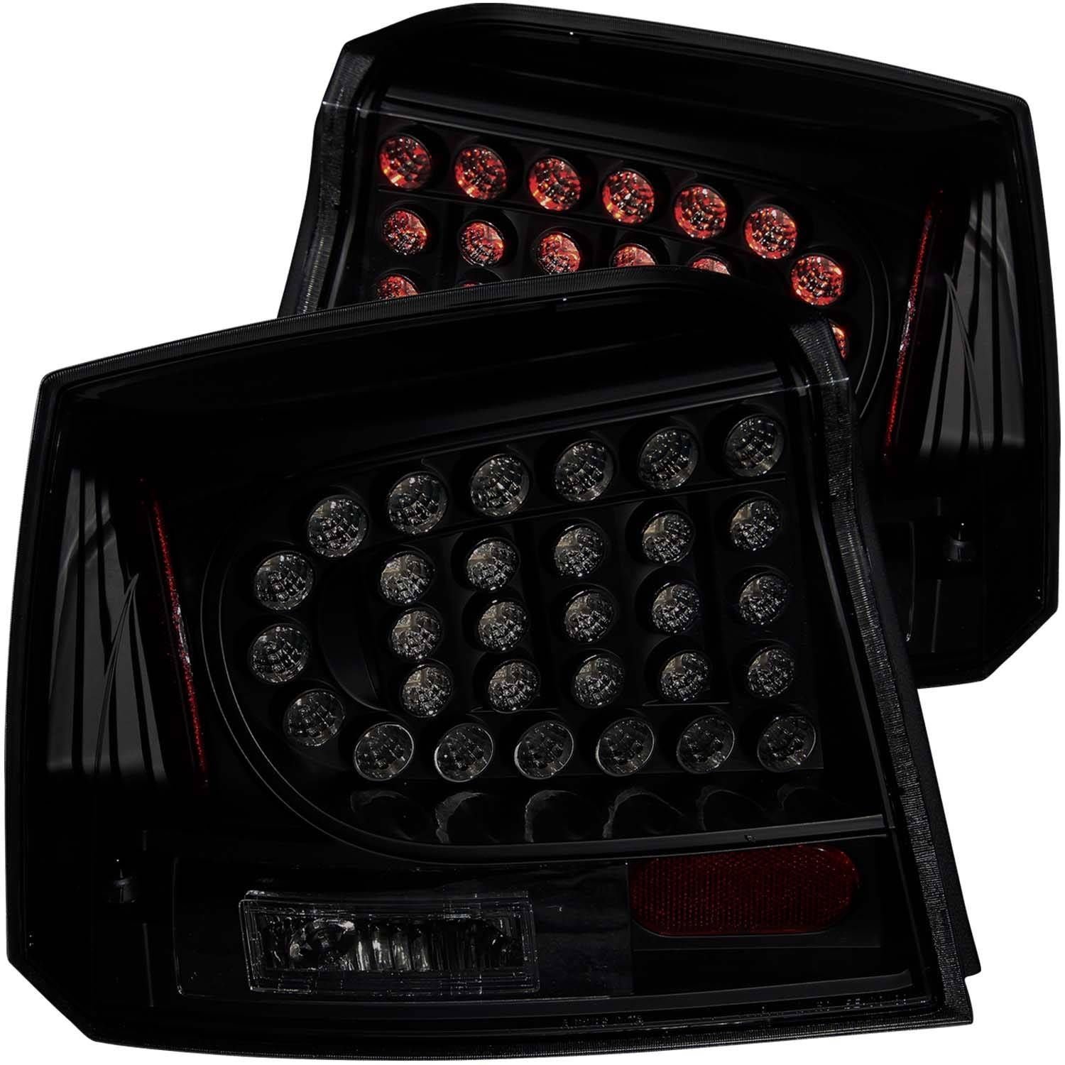 Dodge Charger 06-10 Led Tail Lights Dark Smoke - Image 1