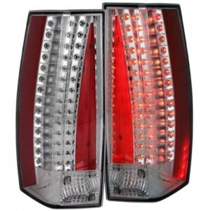 Cadillac Escalade 07-13 / Hybrid 09-13 Led Tail Lights Chrome - Image 1