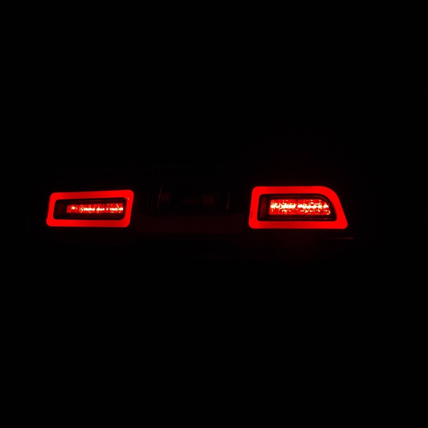 Chevy Camaro 14-15 LED Tail Lights Black - Image 3