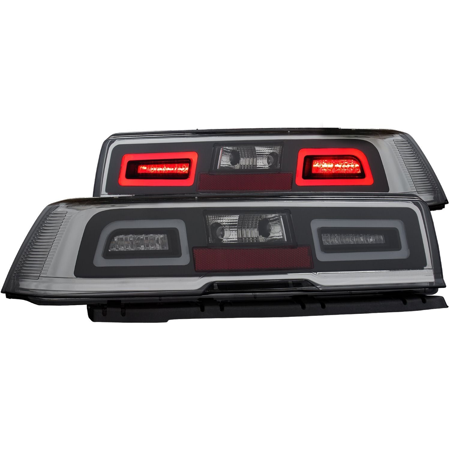 Chevy Camaro 14-15 LED Tail Lights Smoke - Image 1