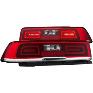 Chevy Camaro 14-15 LED Tail Lights Red Clear - Image 1
