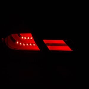 Honda Civic 13-15 4DR Led Tail Lights Black - Image 3