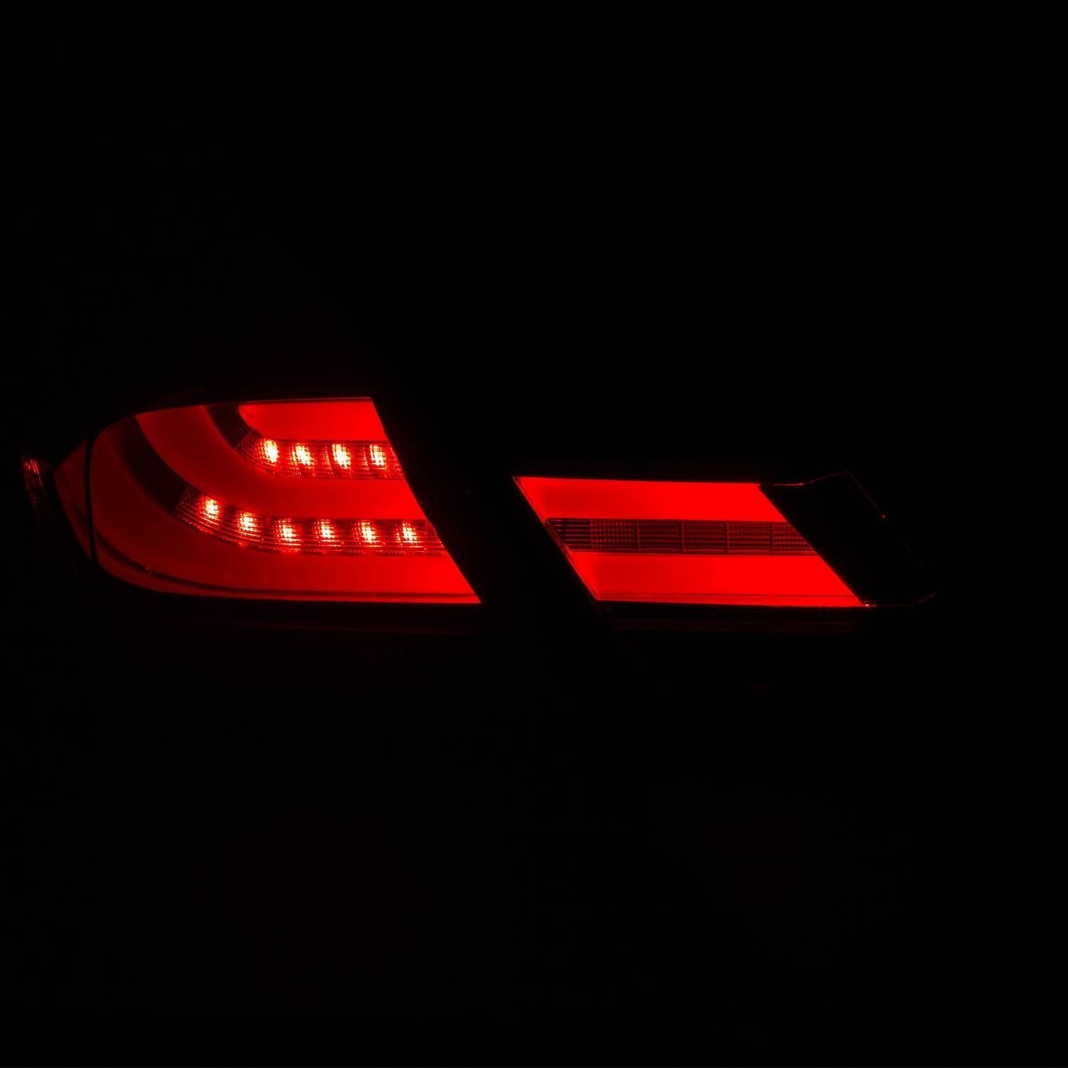 Honda Civic 13-15 4DR Led Tail Lights Black - Image 3