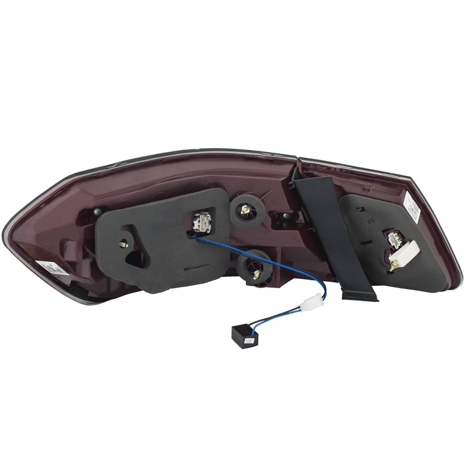 Mercedes Benz E Class W212 10-13 Led Tail Lights 4D Red/clear - Image 2
