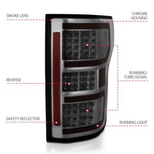 Ford F-150 18-20 Led Taillights Smoke - Image 4