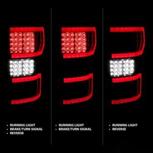 Ford F-150 18-20 Led Taillights Chrome - Image 2